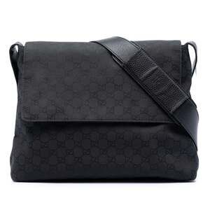 Gucci Flap Messenger Bag Gg Canvas #326929G57B